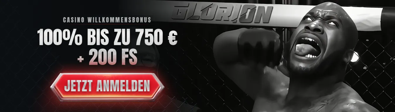 Glorian Casino Banner – Online Casino mit Bonus und modernen Spielen